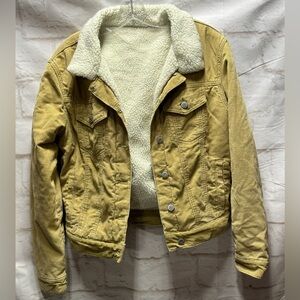 John Galt corduroy Sherpa jacket M/L